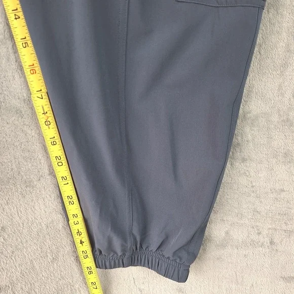 Spanx Pants Womens XL Petite Blue Out Of Office Cargo Jogger Athletic Athleisure - Picture 5 of 10